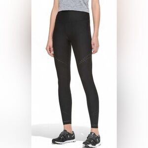 lululemon athletica Black High-Waist Leggings with Perforated Detail-2